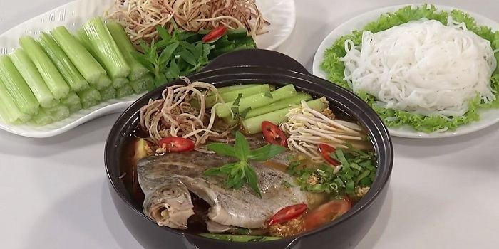 Lẩu cá dìa – Đặc sản ẩm thực núi Giếng Tiền-compressed